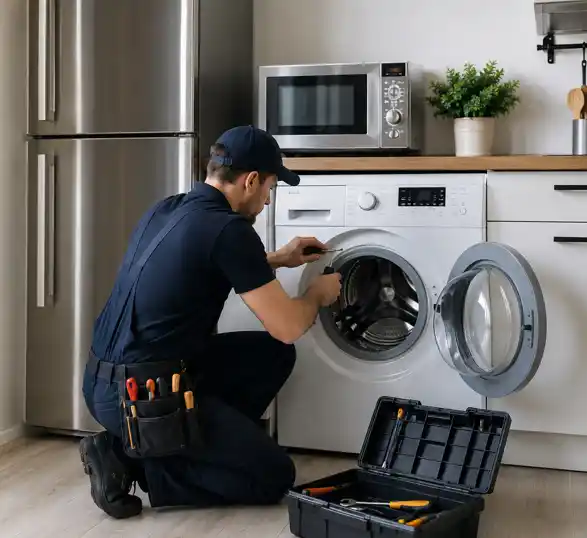 Professional appliance repair service in Buffalo Gap TX providing expert repair solutions for refrigerators, washers, dryers, ovens, and home appliances.